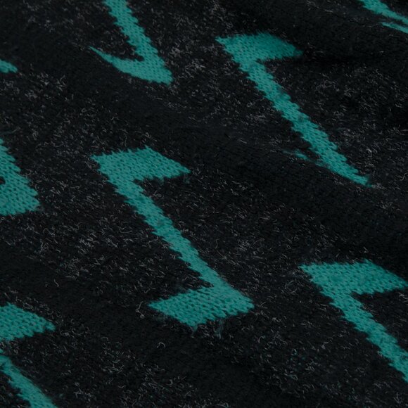 Sundazed (Germany) Vintage Intarsia Band Slub Yarn Lambswool Jumper : L - Picture 4 of 4